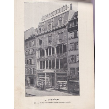 Ansichten-Album Strassurg, Ch. Weber, 1900 - Photographies artistiques Strasbourg, alsatiques