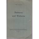 Heiteres und Weiteres, Erzählungen, Ferdinand Bastian 1931 - auteurs alsaciens, alsatiques