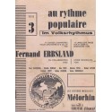 Au rythme populaire, im Volksrhythmus, Fernand Erbsland, 1965 - partitions musique alsacienne, follklore alsacien
