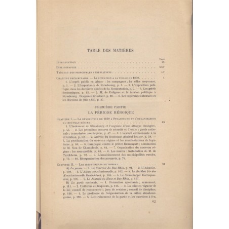 L'opposition politique à Strasbourg sous la Monarchie de Juillet, Félix Ponteil, 1932 - Louis Philippe, Alsace, politique,