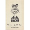 Thann, Fête du Gentil May 29 mai 1960 - spectacles, Alsace, Haut-Rhin