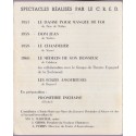 Les folies amoureuses de Regnard, Journées théâtrales d'Alsace 1960 - spectacles, revues théâtre