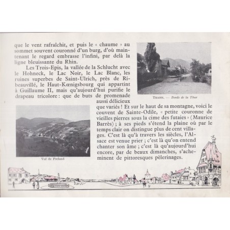 Promenade en Alsace, Félix Jobbé Duval, André Lichtenberger - tourisme, illustrateurs