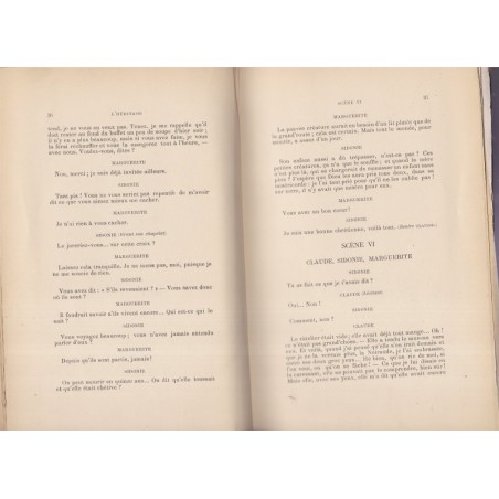 L'héritage, Maurice Pottecher, Théâtre du Peuple Bussang, Vosges, 1900 - théâtre lorrain