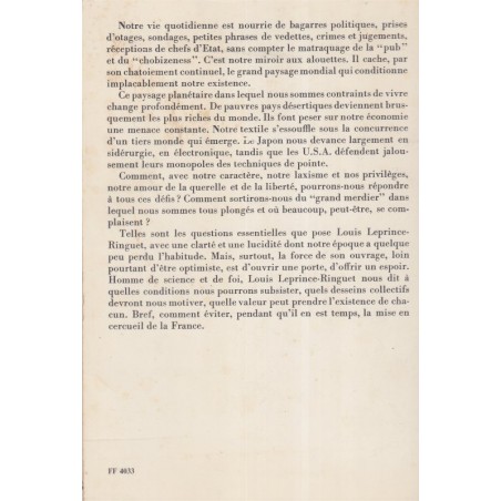 Le grand merdier, Louis Leprince-Ringuet, 1978 - mondialisation, économie, sociologie