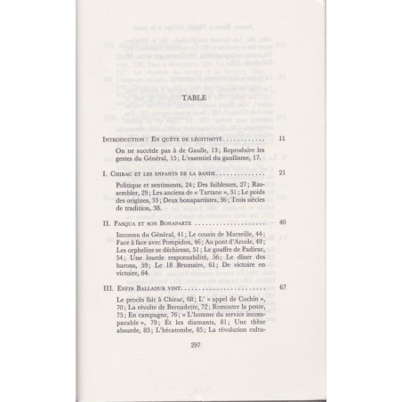 Jacques, Edouard, Charles, Philippe et les autres, Christine Clerc, 1994 - biographie politique, R.P.R.