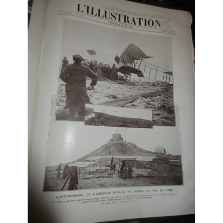 Journal L'Illustration année complète 1911, volume relié - revues historiques, journaux