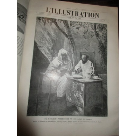 Journal L'Illustration année complète 1911, volume relié - revues historiques, journaux