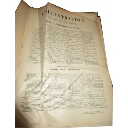 Journal L'Illustration année complète 1911, volume relié - revues historiques, journaux