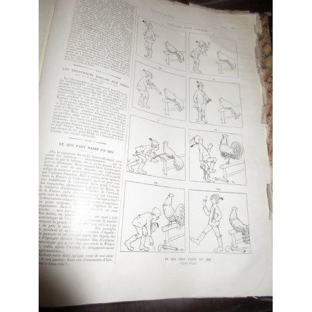 Journal L'Illustration année complète 1911, volume relié - revues historiques, journaux