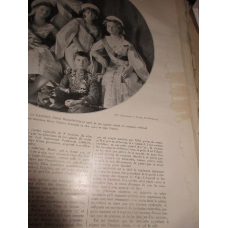 Journal L'Illustration année complète 1911, volume relié - revues historiques, journaux