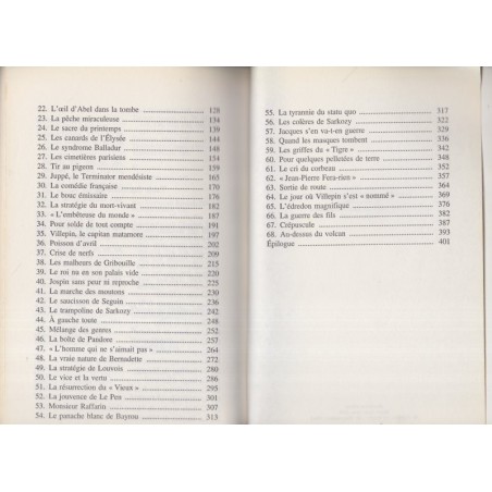 La tragédie du Président, Franz-Olivier Giesbert, 2006 - Jacques Chirac, biographie politique