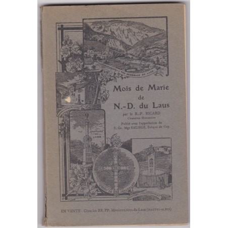 Mois de Marie de Notre-Dame du Laus, Ricard, 1927, Hautes-Alpes