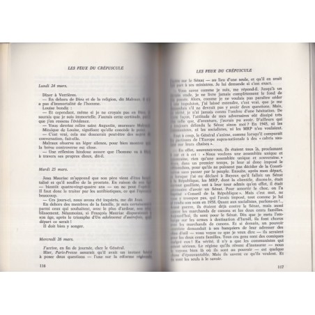 Les feux du crépuscule, Michel Droit, 1977 - journal politique, Charles De Gaulle, mai 68