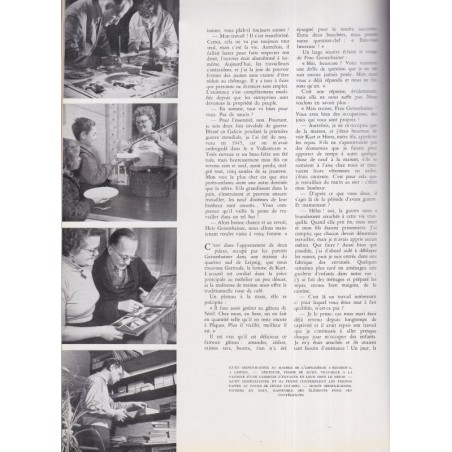 La Revue Française de l'élite européenne, N°66 mars 1955, spécial Allemagne de l'Est - Art