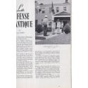 spécial OTAN, paquebot transatlantique, thermalisme, autos FIAT Italie, La Revue Française de l'élite européenne, N°69 1955
