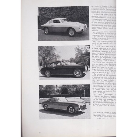 La Revue Française de l'élite européenne, N°61 octobre 1954 - animaux, automobiles