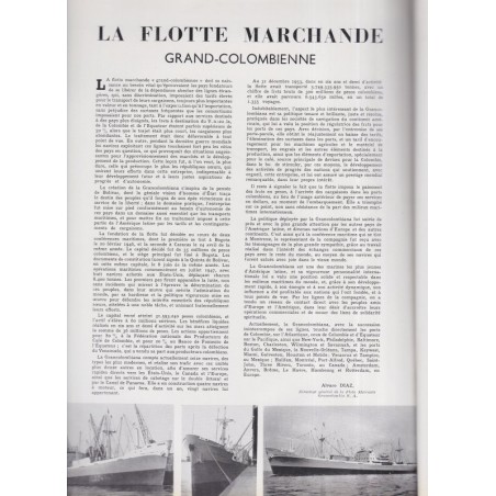 La Revue Française de l'élite européenne, N°58 juillet 1954, spécial Colombie - numismatique