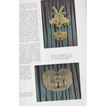 Spécial Colombie, art pré-colombien, numismatique, sculpteur Henri Laurens, La Revue Française de l'élite européenne, N°58 1954