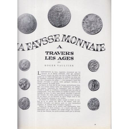 La Revue Française de l'élite européenne, N°58 juillet 1954, spécial Colombie - numismatique