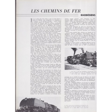 Spécial Rhodésie, chasse Rhodésie, diamants Saint-Claude Jura, La Revue Française de l'élite européenne, N°74 déc 1955
