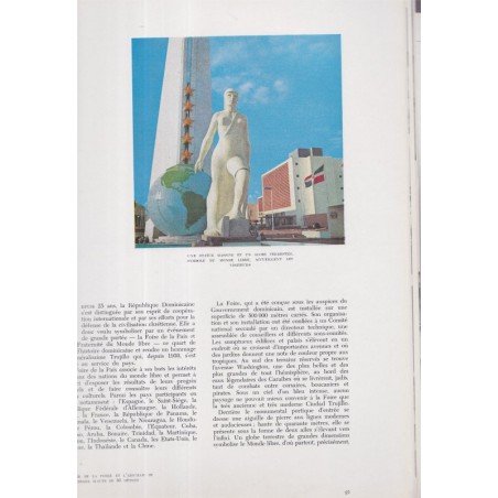 spécial République Dominicaine, art amérindien, enlumineurs, TV sous-marine, La Revue Française de l'élite européenne, N°76 1956
