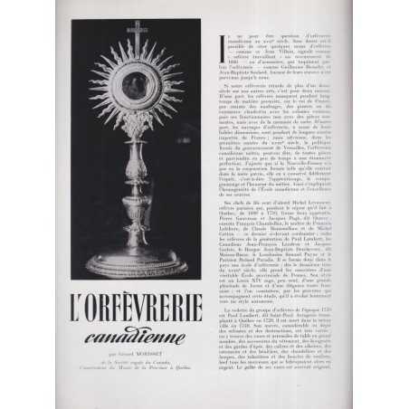La Revue Française de l'élite européenne, N°59 août 1954, spécial Haïti & Québec