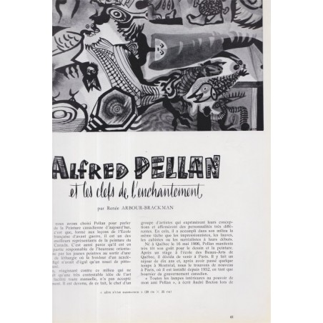 spécial Québec, Haïti, automates robots 1950, fanfares chasse, bagages, La Revue Française de l'élite européenne, N°59 1954