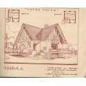 Votre foyer, entreprise de constructions, Alphonse Humbert, 1939 - catalogue publicitaire, style maisons 1940, architecture