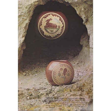 The pottery jewels of Joseph Lonewolf, Dandick, 1975 - art amérindien, sculpteurs américains, Etats-Unis