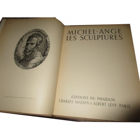 Les sculptures de Michel-Ange, PhaIdon, 1940 - Art, sculpteurs, Italie,beaux livres