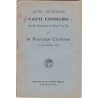 Lettre encyclique, Casti Connubii de sa Sainteté le Pape Pie XI, 1930 - pape, mariage chrétien