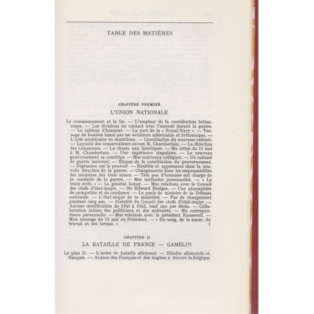 Winston Churchill, La deuxième guerre mondiale, T3 L'heure tragique, la chute de la France, 1965 - 2e guerre mondiale,