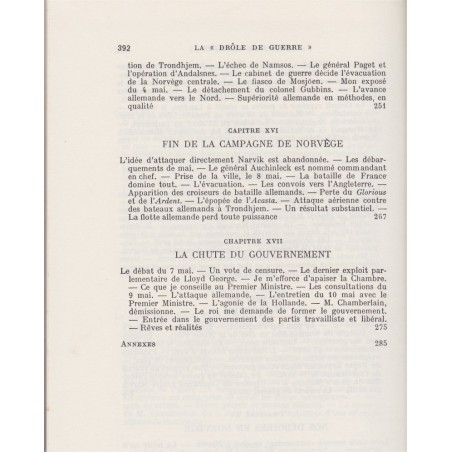 Winston Churchill, La deuxième guerre mondiale, T2 La drôle de guerre 1939-1940, 1965 - 2e guerre mondiale,