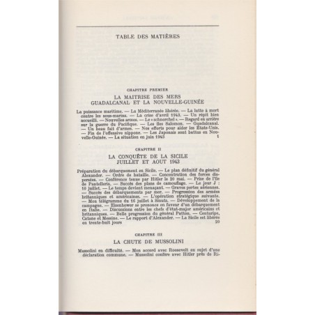 Winston Churchill, La deuxième guerre mondiale, T9 L'étau se referme, l'Italie capitule 1943, 1965 - 2e guerre mondiale,
