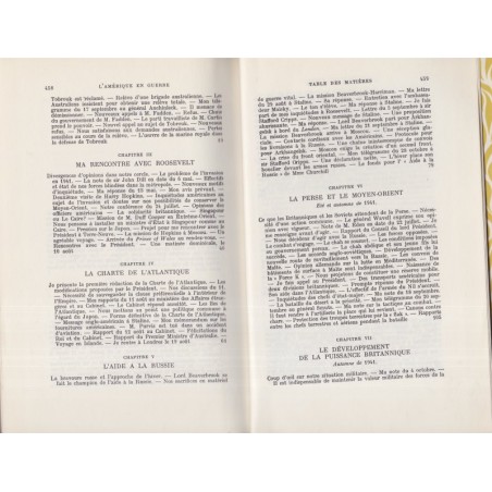 Winston Churchill, La deuxième guerre mondiale, T6 La grande alliance, l'Amérique en guerre, 1965 - 2e guerre, Etats-Unis,