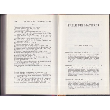 Au coeur du Troisième Reich, T2, Albert Seer, 1974 - 2e guerre mondiale, collections