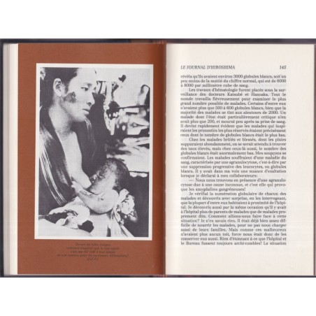 Le journal d'Hiroshima, Michihiko Hachiya - 2e guerre mondiale, Japon. collections