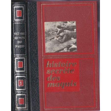 Histoire secrète des maquis en France, T1, Bernard Michal, 1971 - 2e guerre mondiale, livre de collection
