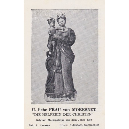 image pieuse, Notre-Dame de Moresnet, Liebe Frau von Moresnet