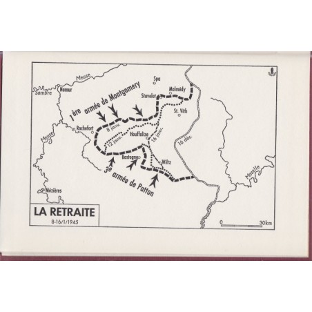 Le dossier 1939-1945, La bataille des Ardennes, Bauwens, 1968 - 2e guerre mondiale, livres de collection