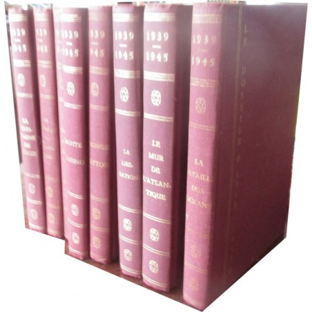 Le dossier 1939-1945, le Mur de l'Atlantique, Bauwens, 1968 - 2e guerre mondiale, livres de collection