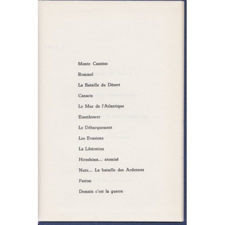 Le dossier 1939-1945, Rommel, Bauwens, 1968 - 2e guerre mondiale, biographies, livres de collection