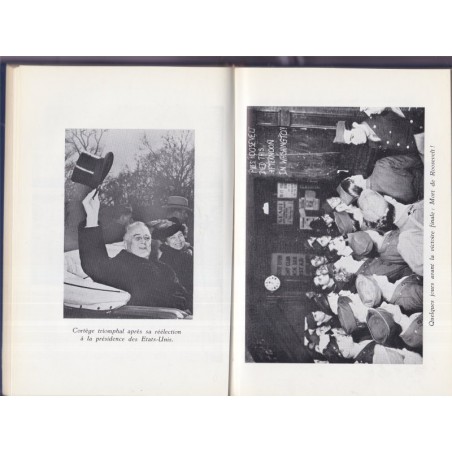 Le dossier 1939-1945, Roosevelt, Bauwens, 1968 - 2e guerre mondiale, biographies, livres de collection Eur-Edit