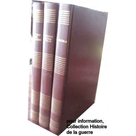 L'histoire de la guerre dossier 1939-1945, Goebbels, 1970 - 2e guerre mondiale, biographies, livres de collection