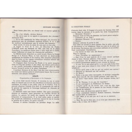 La solution finale, Richard Nollier, 1966 - roman, Shoah, 2e guerre mondiale