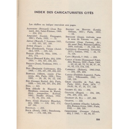 La caricature et la Presse sous la IIIe République, Jacques Lethève, 1961 - satire politique, illustrateurs, médias