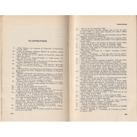 La caricature et la Presse sous la IIIe République, Jacques Lethève, 1961 - satire politique, illustrateurs, médias