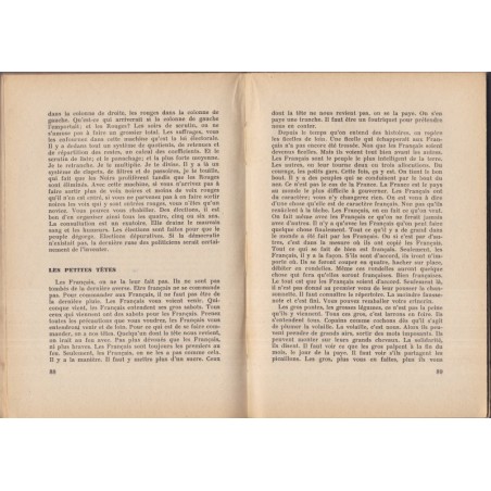 Diagnostic de la France, Jean Grandmougin, 1959 - Radio-Luxembourg, pamphlet, sociologie Français