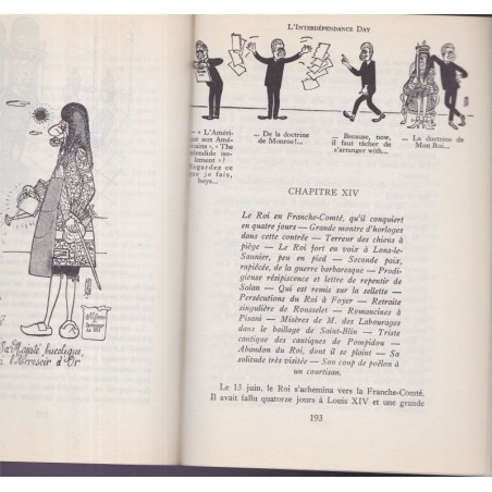 Le Roi, chronique de la Cour, dessins de Moisan, André Ribaud, 1962 - dessinateurs, pamphlet politique, De Gaulle